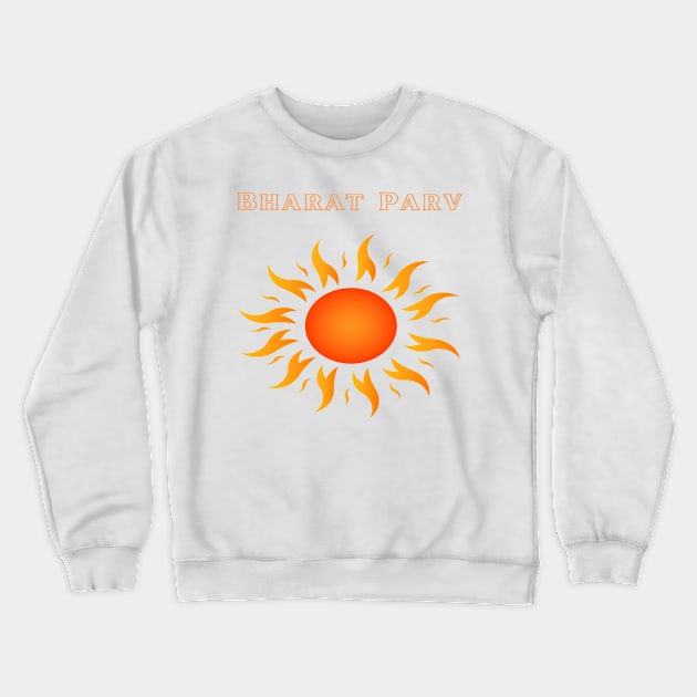 Bharat Parv - Sun Crewneck Sweatshirt by Bharat Parv